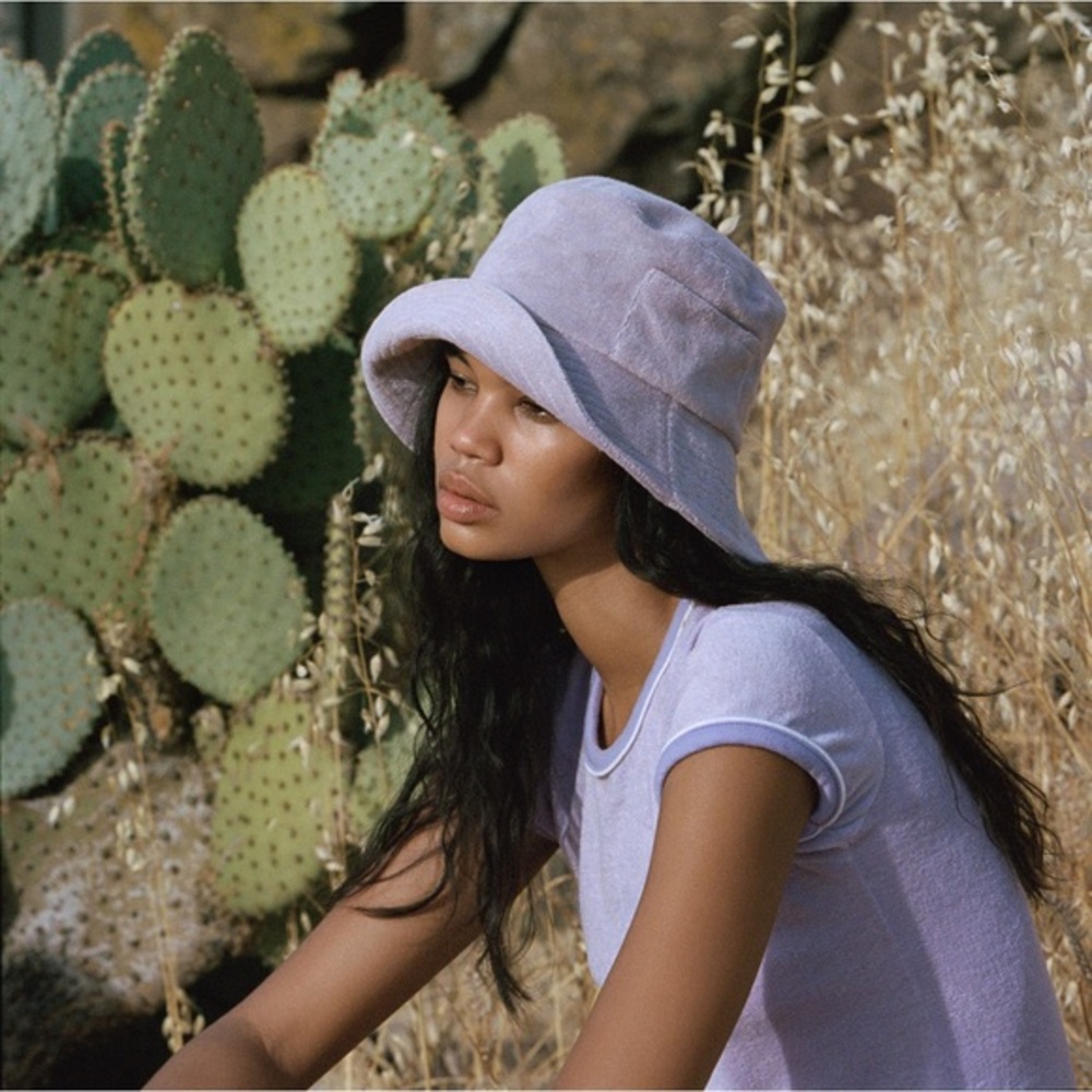 Wave Bucket - Lavender Terry
